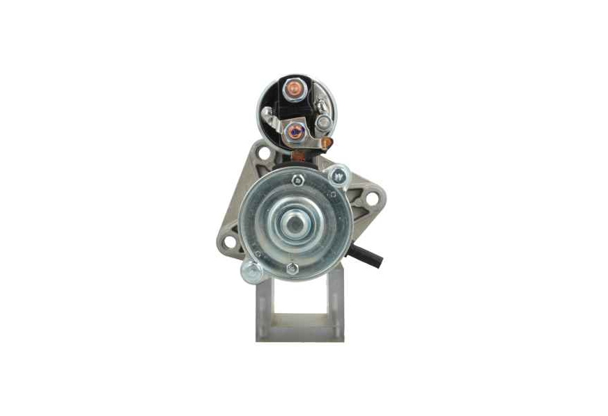 back view of A new 12v starter motor with a power of 1.1KW and 10 teeth designed for ford, mazda and volvo vehicles