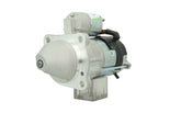 A 12V silver and gray 3.0KW starter motor for a vehicle, with visible mounting points and electrical connectors and 10 teeth