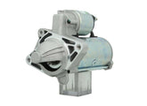 A new 12V starter motor for Renault, nissan, opel and vauxhall vehicles 2.2 kw, with a metallic body and 10 teeth