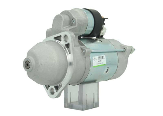 A new 12V Deutz Fahr KHD 2.6 kw starter with a silver and gray color. comes with 9 teeth