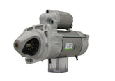 A new 12V Deutz 3.0 kw starter with a silver and gray color.