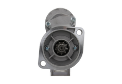 front view of A new 12V starter motor with a power of 2.2KW and 9 teeth designed for use in Hyster, Isuzu and komatsu vehicles