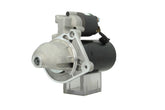 A new 12V starter motor with a 2.5KW power rating, built for Renault, Mitsubishi and Iveco trucks, with metal and electrical components visible.