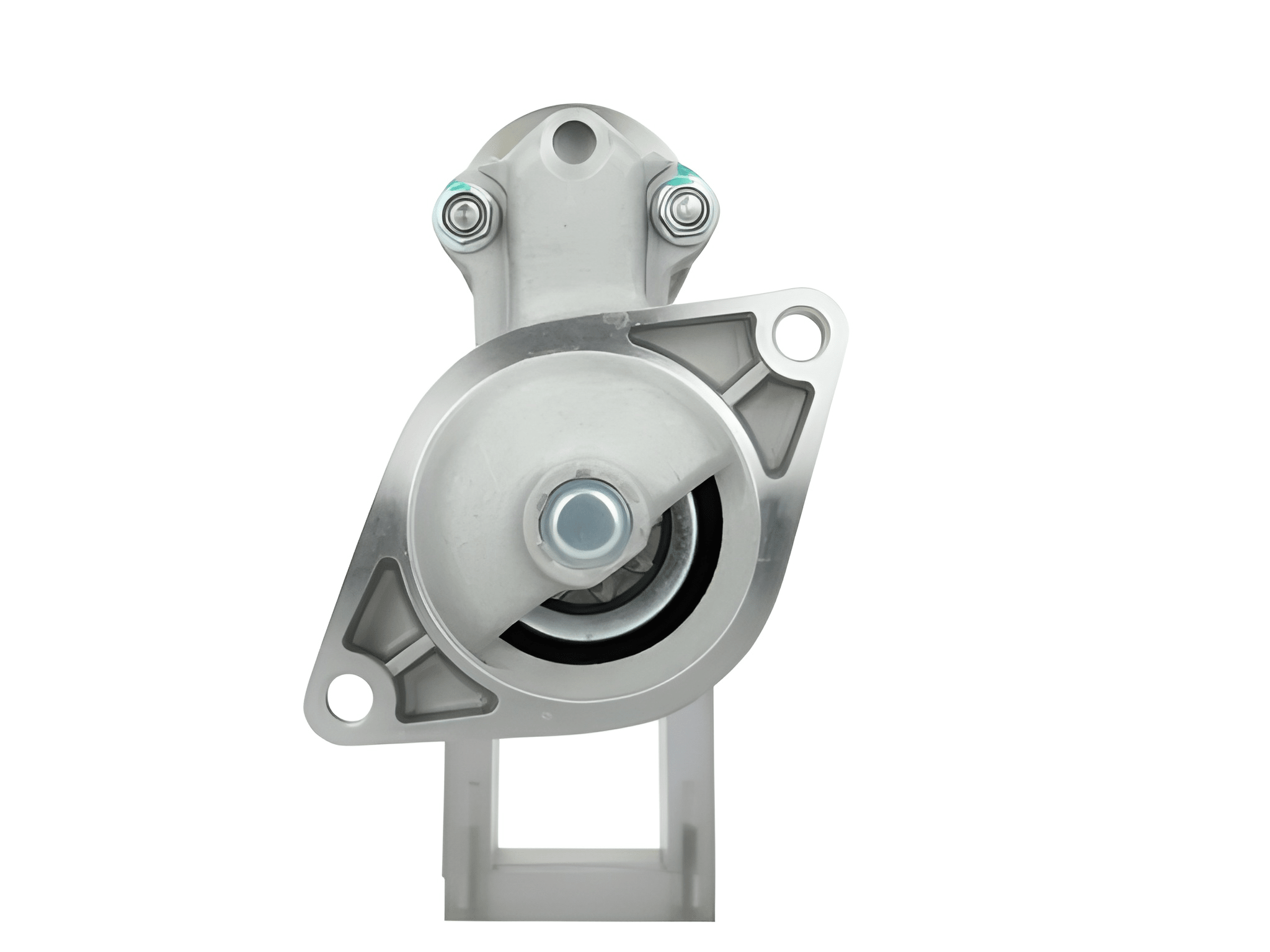 A new 12V Kubota starter motor with 1.0 kw power, typically used in vehicles or machinery.