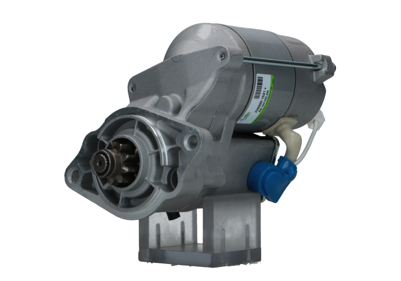 A gray 12V Kubota 1.4KW starter motor for vehicles, with visible mounting points and electrical connectors.