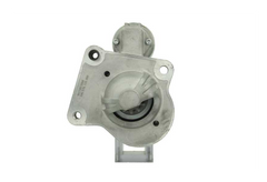 front view of A new starter motor for Ford vehicles, with a 2.0 kw power rating and 12 voltage value and comes with 11 teeth