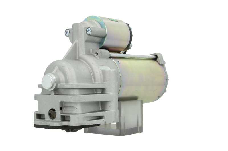 A new 12V starter motor 2.2KW for Ford and jaguar vehicles, showcasing its metal body and electrical connectors.
