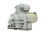 A new 12V starter motor 2.2KW for Ford and jaguar vehicles, showcasing its metal body and electrical connectors.