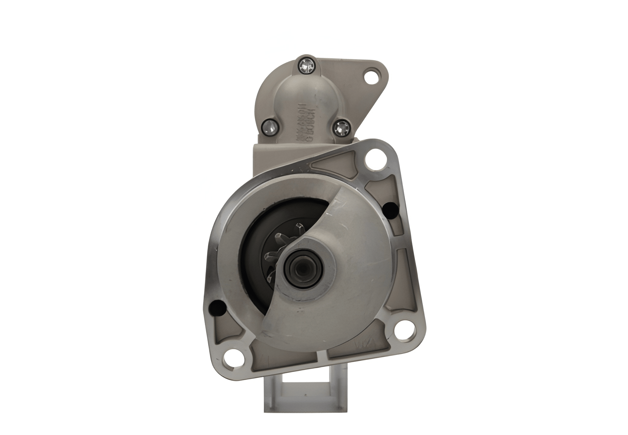 A new 24V starter motor 4.0KW for Daf truck vehicles, displaying the front side with 89.0 pinion and 10 teeth.