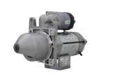 A gray 24V starter motor for leyland and daf trucks, 10 teeth, 4.3KW with visible mounting points and electrical connectors.