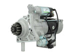 A new 24V starter motor for Volvo and renault trucks, 5.5KW, 12 teeth with a metallic body and electrical connectors.