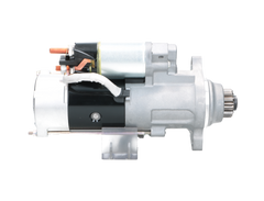 side view of A new 24v starter motor for Volvo and renault trucks, comes with a power of 5.5KW and 12 teeth
