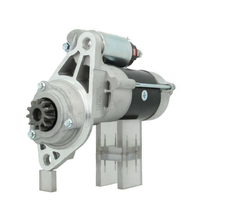 A new 24V starter motor for Isuzu vehicles, 4.0KW showcasing its metallic body with mounting holes and electrical connectors.