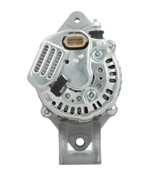 Car alternator on a white background