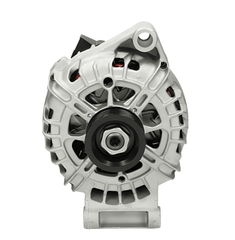 Car alternator on a white background
