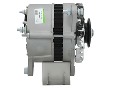 Car alternator on a white background