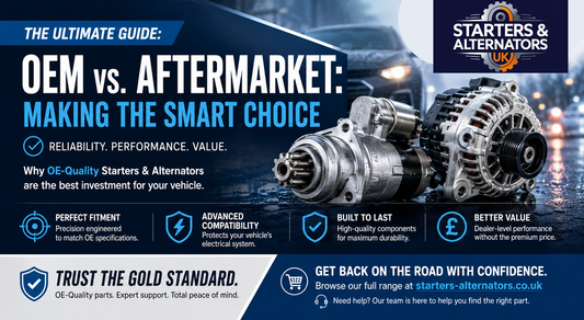 Choosing the Right Starter or Alternator: OEM vs Aftermarket