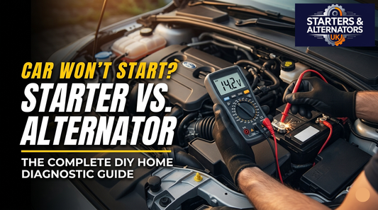 Car Won't Start? How to Test Your Starter Motor and Alternator at Home