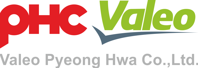 Valeo Korea brand logo – new alternators and starter motors built to OE standards.