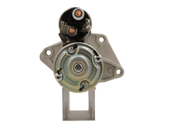 back view of A new 12V starter motor for nissan, vauxhall, opel and renault vehicles with 1.4 kW power and 12 teeth