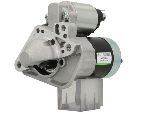 A new 12 teeth aftermarket starter motor for Renault, nissan, dacia and mercedes vehicles, with a 1.4 kW power rating and 12V voltage.