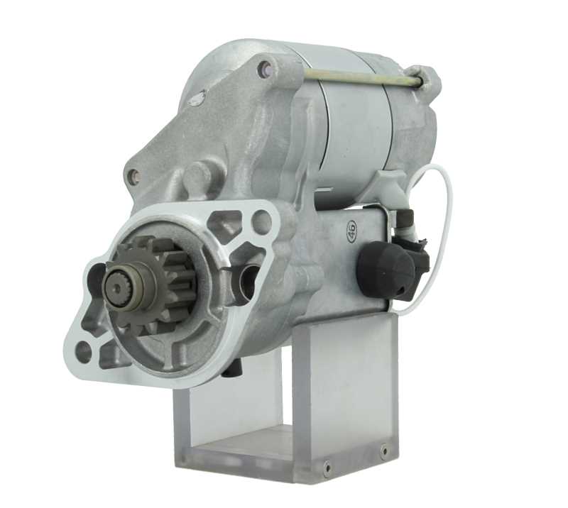 A 12V Kubota starter motor for vehicles, comes with a power of 1.4kw and 13 teeth
