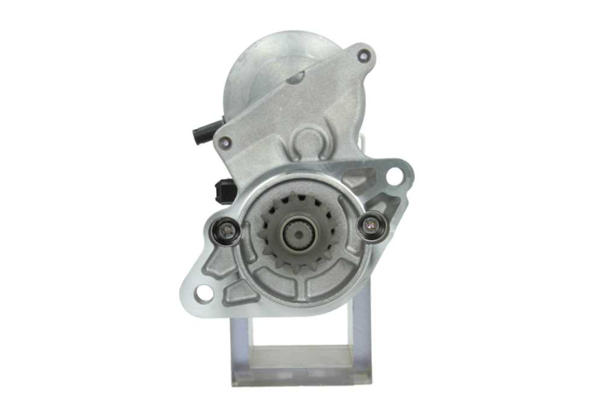 front view of A 12V Kubota starter motor for vehicles, comes with a power of 1.4kw and 13 teeth