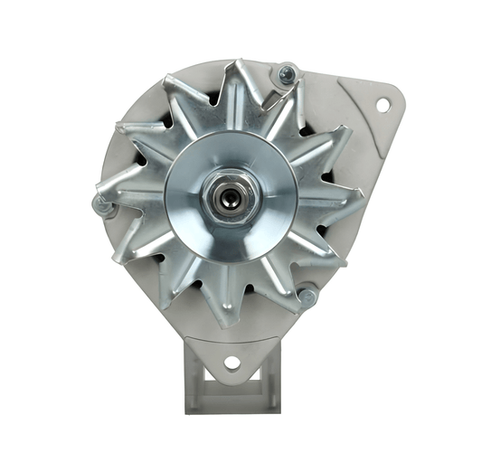 car alternator on a white background