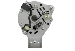 Car alternator on a white background