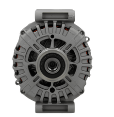front view of Mercedes Alternator 12V Fits Viano, GLK, SLC, CLS, GLE, E class 180A on a white background