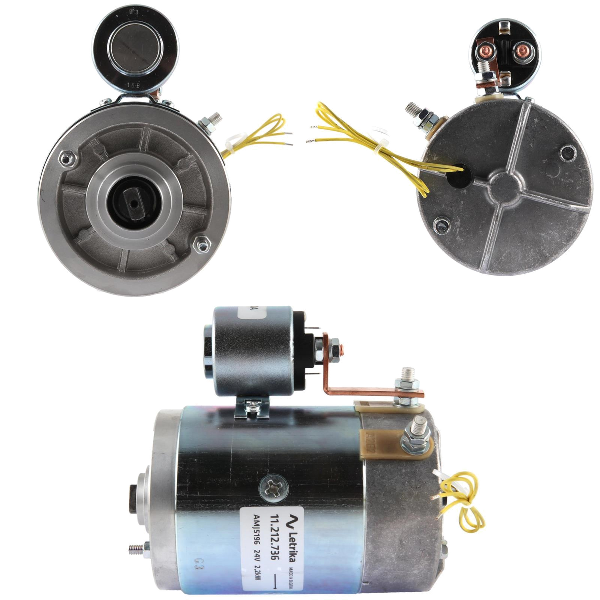 DC Motor 24V 2.2 kw 2600 rpm