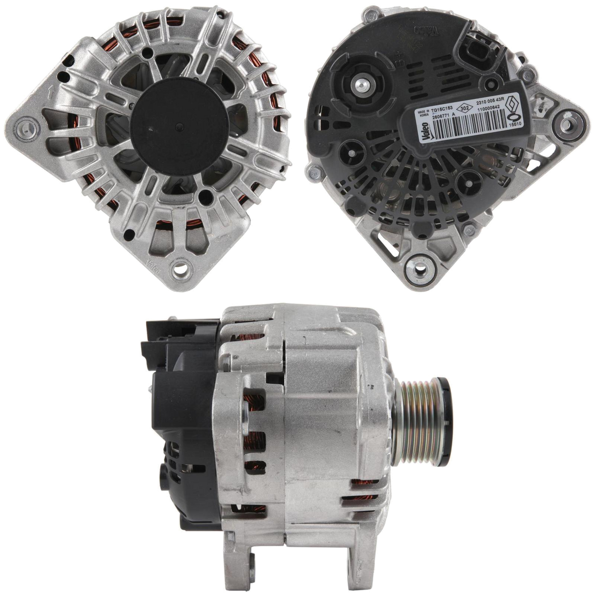 Alternator Renault 160A