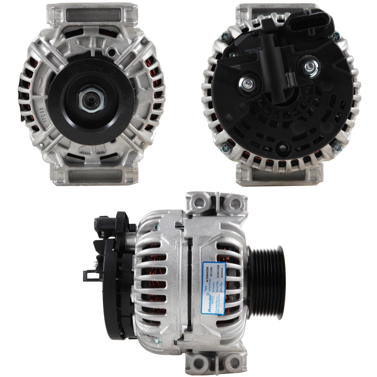 Alternator Scania 100A