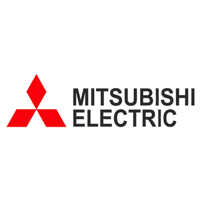 Mitsubishi Electric logo on a white background